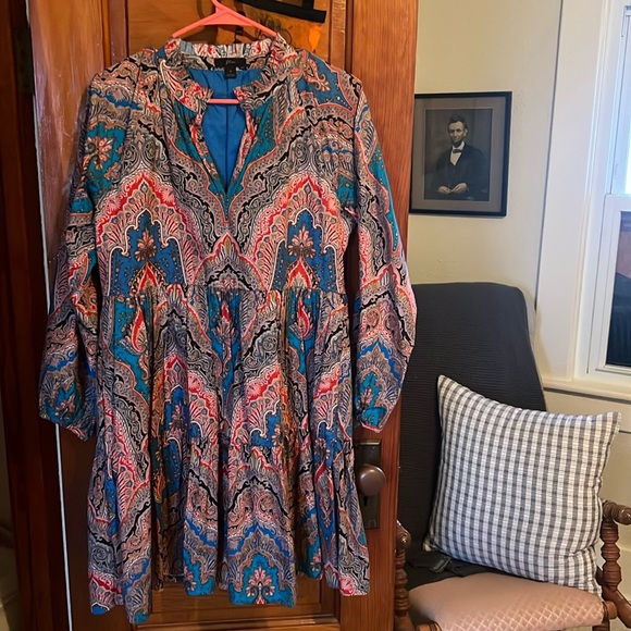 J. Crew Dresses & Skirts - J.Crew Paisley Tiered Dress